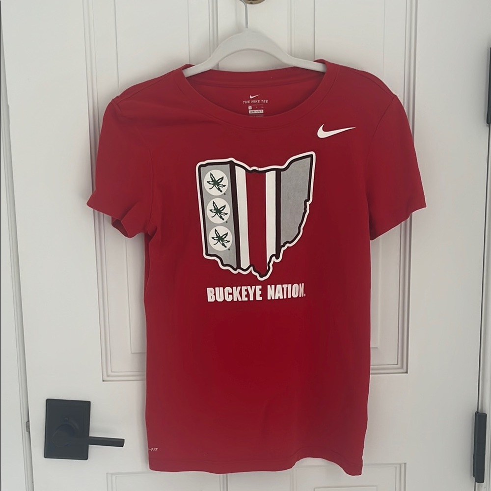 Nike Red and White Ohio State Apparel